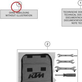 Pince extérieure Protection des mains KTM — 62002080052