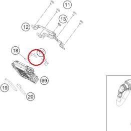 Rubber band, ECU KTM — 93841036000