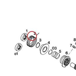 RESSORT DE KICK KTM — 58033020000