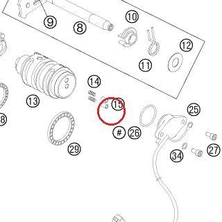 BOULON DE CONTACT 03 KTM — 60034037000