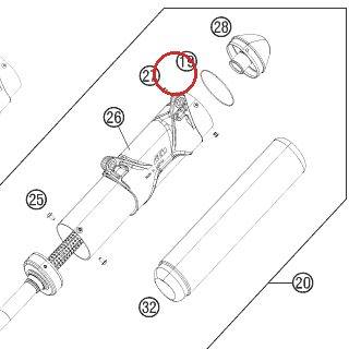 JOINT TOR. 74,00X1,50 FKM 75SH KTM — 0770740015