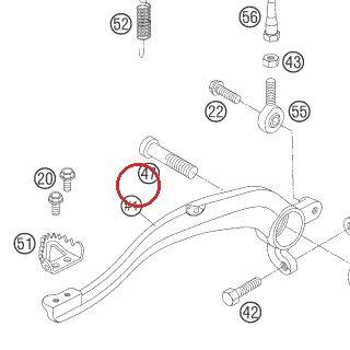 ECROU DIN6912 M10X40 10.9 KTM — 0912100406