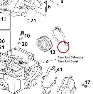 COLLIER CARBU 400/520 2000 KTM — 59030061000