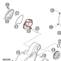 PIGNON 52 DENTS DUKE 96 KTM — 58440022000