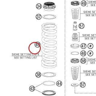 Ressort amortisseur 250 69N/MM KTM — 91210068S