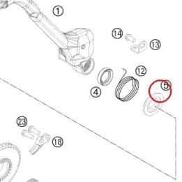 MOYEU DE TAQUET KTM — 59033055000