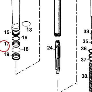 JOINT SPY 43X53, 15X9,5 KTM — 43570140