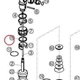 Joint d'arbre 29x35x3 KTM — 46811221