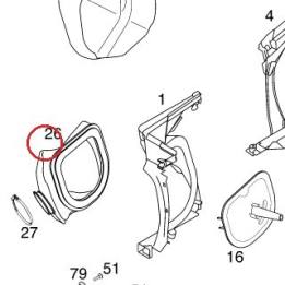 DURITE FILTRE A AIR 98 99 KTM — 54706026000