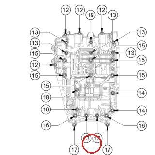 Hex collar scr., M6x60, ISA 30 KTM — 00002506060U0