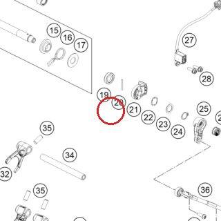 Dowel pin DIN 7 A1 2.5m6x24 KTM — 0007025241