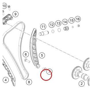 Douille a collet d8xd10x13.2 KTM — 63536002150
