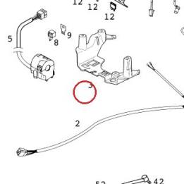 PLAQUE RACCOND LC4 '98 KTM — 58411083100