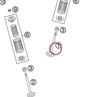 SOUPAPE ADD 400/520 KTM — 59036030000