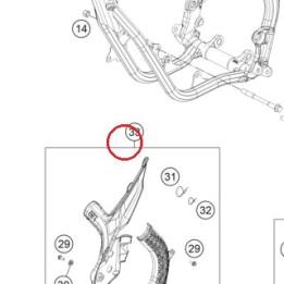 Frame protection set KTM — 7910309400030