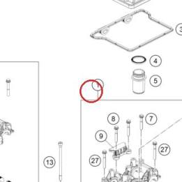 HEAD CYLINDER-HOLDER CAMSHAFT KTM — 93736020033