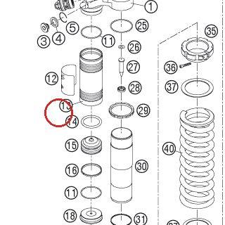 VIS RESERV. L 120 D 52 NOIR KTM — 50180479