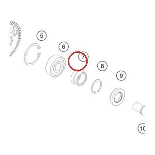 NEEDLE BEARING NK20X16XL KTM — 55430058000