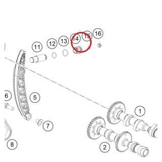 O-ring 10.00x1.00 NBR70 KTM — C0770010010