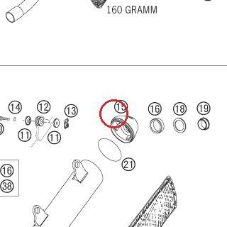 EMBOUT DE SILENCIEUX 2T 2004 KTM — 54805079052