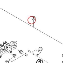 ETRIER ARR OR KPL 03 KTM — 58413080044