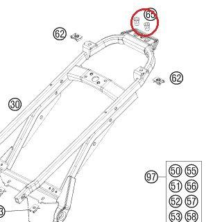 BLIND RIVET NUT M8 HUC/ROF 5 0 KTM — 61003002080
