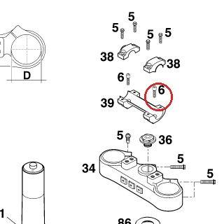 VIS A6 P CREUX DIN6912M10X25 KTM — 0912100258