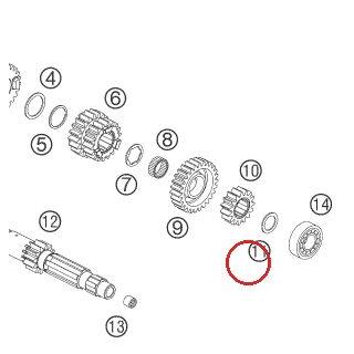 RONDELLE 20,2/28/1,5 KTM — 60033040000