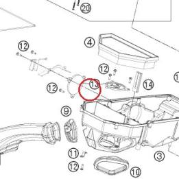 FILTER BOX COVER R/S KTM — 69006004000