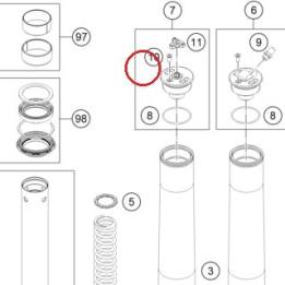 VIS FRAISEE M4X10 TORX KTM — 600003