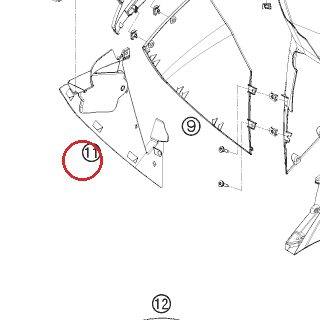 FRESH-AIR SHAFT R/SBL. MA.08 KTM — 6900802300033