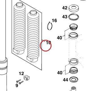 JEU DE COLLIERS NOIR 45 MM KTM — 3951082