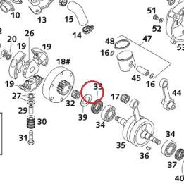 JOINT SPI 17X35X7 KTM — 45130077000