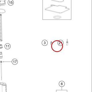IDLING JET ''17.5'' KTM — 55431007175
