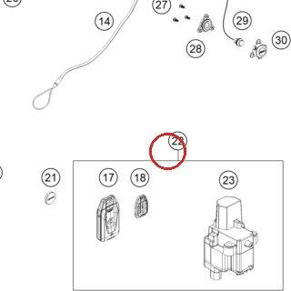 Lock kit, KTM RACE ON 434 MHz KTM — 61911466144