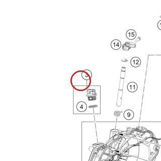 Oil plug cpl. M24x3 KTM — C58030020100