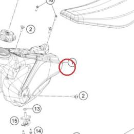 Fuel Tank KTM — 5050701300030