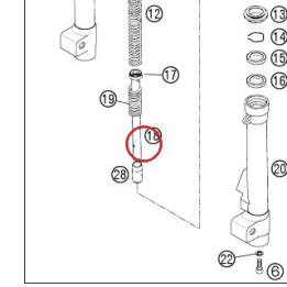 PISTON DETENTE JUNIOR 2002 KTM — 7803936/A