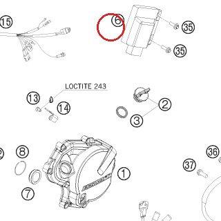 CDI UNIT 530 EXC 09 KTM — 78639031200