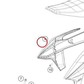 Spoiler R/S Factory Edition 20 KTM — 79108051033ABB