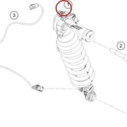 MONOSHOCK WP SUPERDUKE GT 16 KTM — 01181P2301