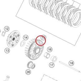 Clutch basket KTM — 47232001064