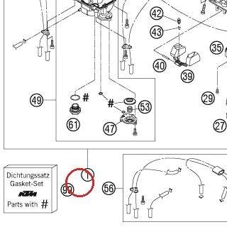CARB FCR-MX 3925E,TPS 07 KTM — 77031001200