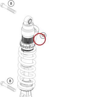 Suspension Enduro 125/150 XC-W KTM — 12187S6101