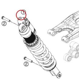 MONOSHOCK 250 SX-F, 250 FC 15 KTM — 18187O5501