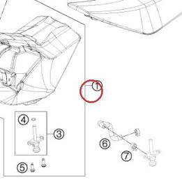 FUEL TANK CPL. 3L 2014 KTM — 4620701313330