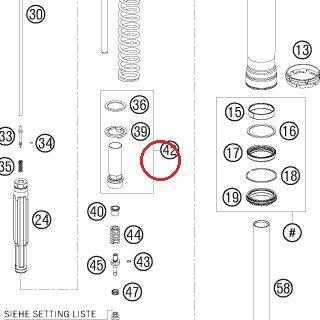 SCREW SLEEVE M29,3X1 L 65 CPL KTM — 48600600S