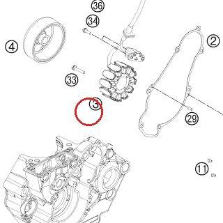 STATOR KTM — 76339004000