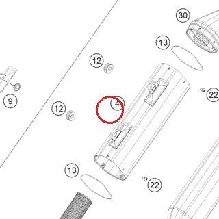 SILENCER HOUSING KTM — 79005079080