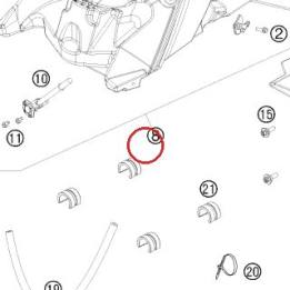 FUEL TANK CPL.13,5L KTM — 8300711303330
